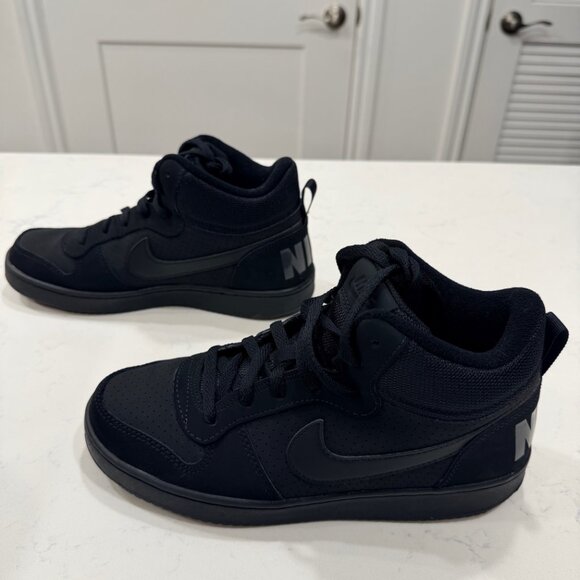 7Y Nike Court Borough Mid (GS) Sneakers - Picture 5 of 8